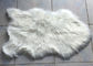 Long Wool Artificial Sheepskin Rug , Soft  Faux Sheepskin Throw 60* 90 Cm supplier