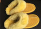 Tan Suede Sheepskin Slippers Winter Women Chestnut Classic Sheepskin Slippers supplier