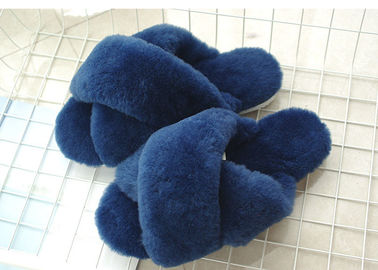 China Sheep Wool Slippers Fashion LADIES SHEEPSKIN SCUFF Bedroom Slippers supplier