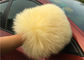 Sheepskin Car Wash Mitt Long Hair Real Australia Lambswool Car Cleaning Glove supplier